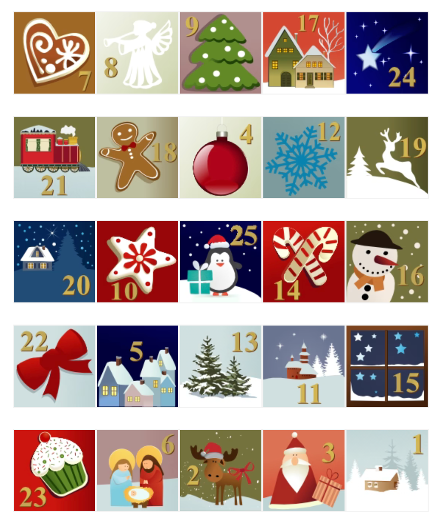 25 Days of Sewing 2023 - This is a previous year's calendar so no daily emails.