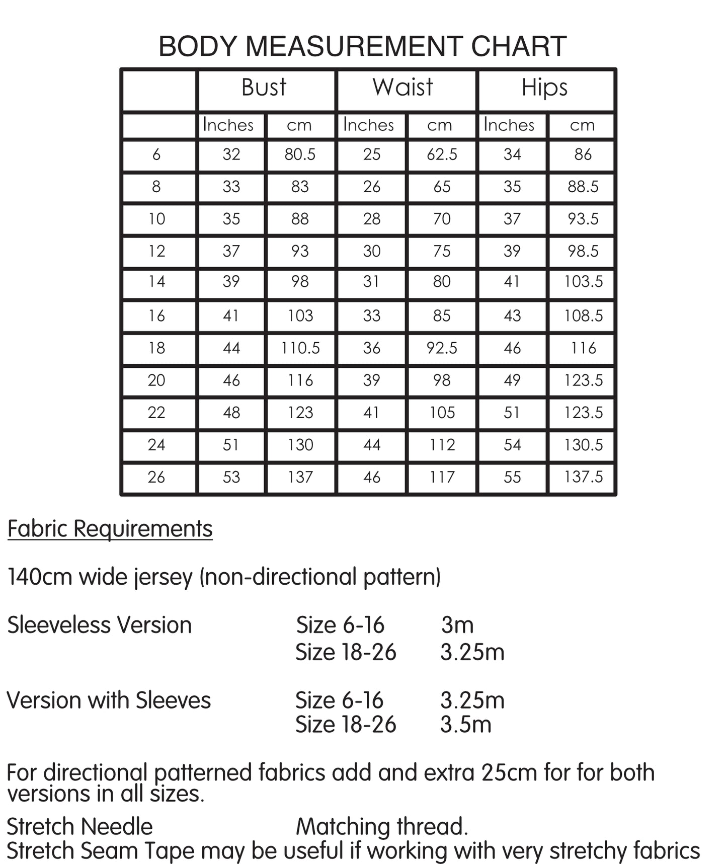 Quick and Comfy Jumpsuit Sizes 6 -26 Pattern