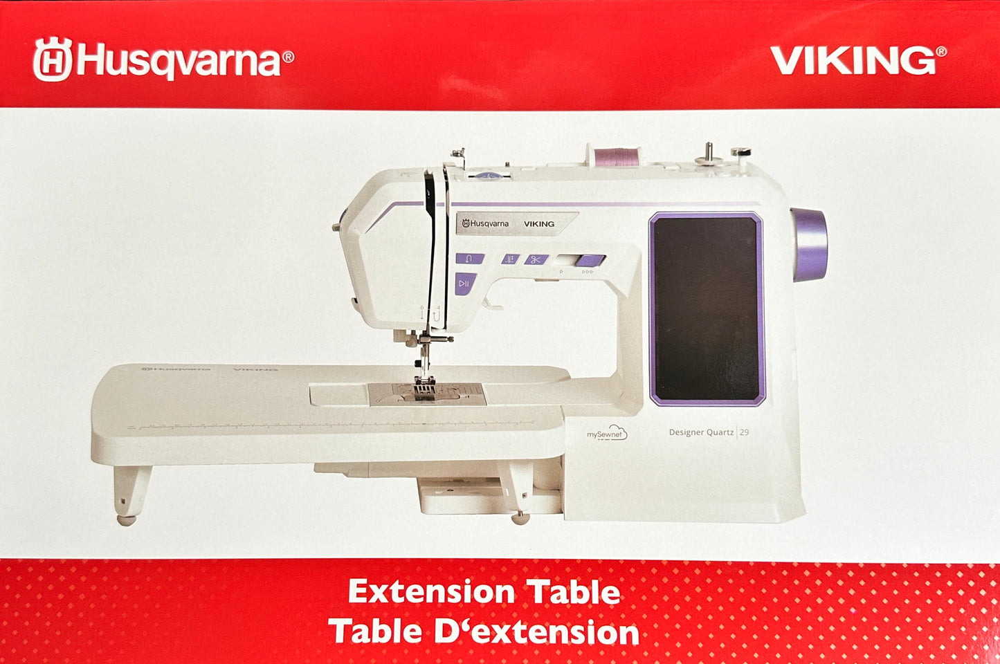 Husqvarna Viking Quartz 29 Extension Table - Pre-Order Stock Due 30 April