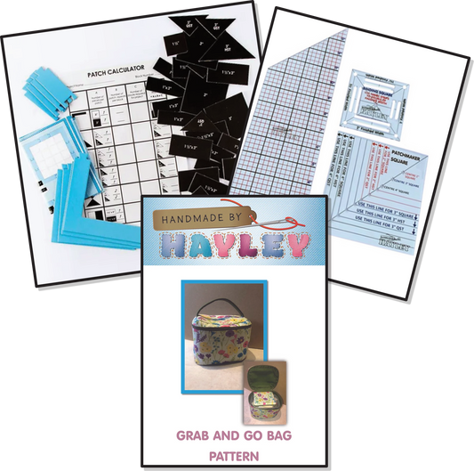Mock a Block System & Ruler Bundle includes Grab & Go Bag Pattern worth £9.99