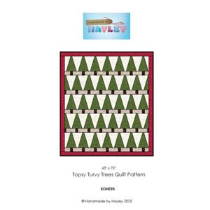 Topsy Turvy Tree Quilt - Instant Download